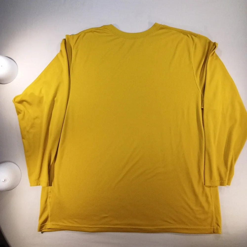 Nike Mizzou Tigers‎ Dri-Fit Long Sleeve Shirt Yellow Men's XL Good